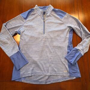 Avia Blue Quarter Zip Size XL